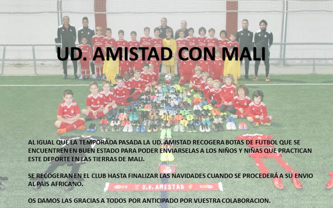 La UD Amistad, con Malí